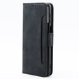 Футляр з клапаном для Motorola Moto G54 5G, Card Slot, чорний