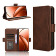 Футляр з клапаном для Motorola Edge 50 Pro, Card Slot, коричневий