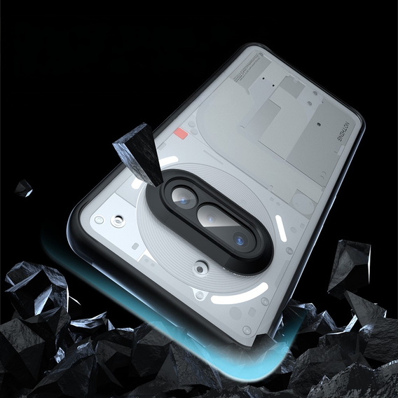 Чoхол до Nothing Phone 3A, Fusion Hybrid, прозорий