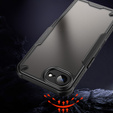 Чехол до Iphone 16E, Armor Frosted Case, чёрный