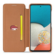 Чохол-книжка для Samsung Galaxy A53 5G, LC.IMEEKE, коричневий