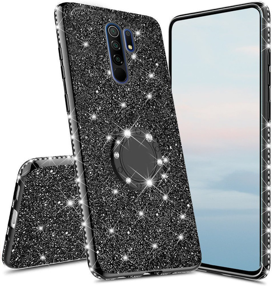 Чехол Bling до Xiaomi Redmi 9, Black