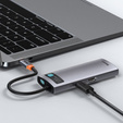 Док-станція USB-C 6-в-1 Metal Gleam Series для пристроїв з USB-C