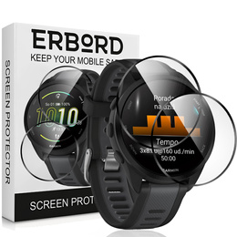 2x Гібридне скло ERBORD для Garmin Forerunner 165