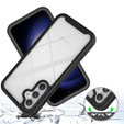 Чoхол Shockproof до Samsung Galaxy A35 5G, із захисним екраном, чорний
