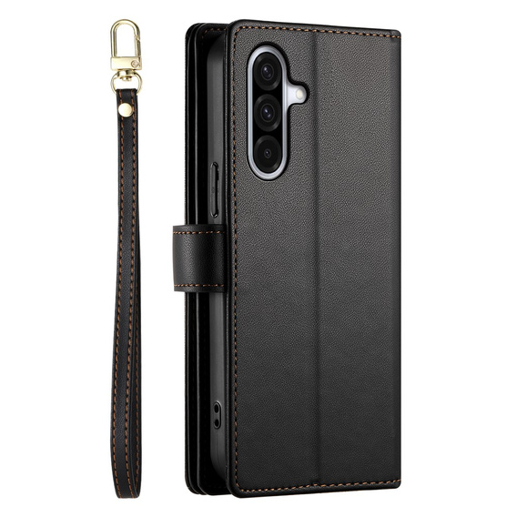 Фліп-чохол на блискавці Wallet Zipper Pocket для Samsung Galaxy A17 5G, Wallet Zipper Pocket, чорний