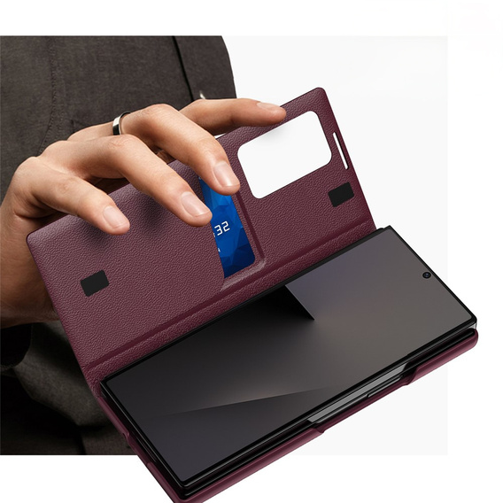 Чехол с откидной крышкой Smart View Wallet для Samsung Galaxy Z Fold7 5G