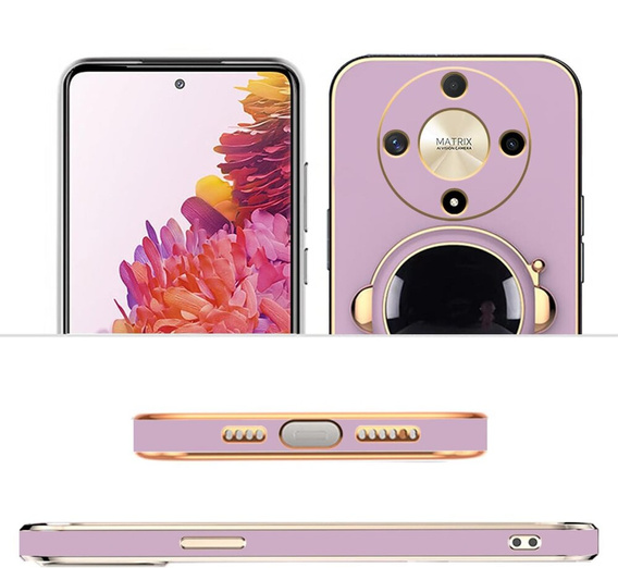 Чoхол до Honor Magic 6 Lite 5G, Astronaut, фіолетовий