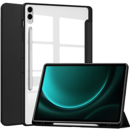 Чехол для Samsung Galaxy Tab S9 FE+ Plus, Smartcase Hybrid, с местом для стилуса, чёрный