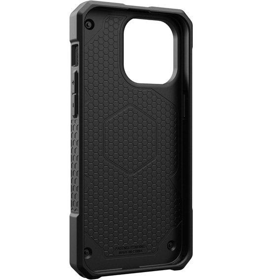 Чoхол Urban Armor Gear до iPhone 15 Pro Max, Monarch Pro Kevlar MagSafe, чорний