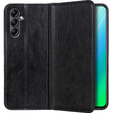 Флип-кейс для Samsung Galaxy A14 4G/5G, Split Leather, чёрный