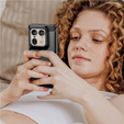 Чехол до Motorola Edge 50 Ultra, Carbon, чёрный
