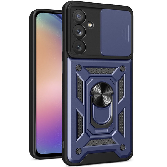 Чехол NOX Camera Slide Samsung Galaxy A54 5G, CamShield Slide, синий