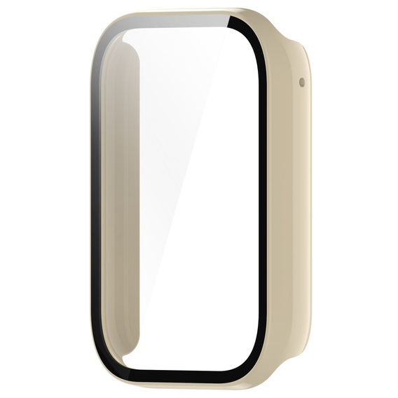Чехол 2 в 1 + закаленное стекло для Xiaomi Smart Band 8 Pro, розовый
