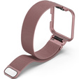 Металический браслет с чехлом для часов Xiaomi Redmi Watch 2 Lite, Rose Pink