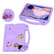 Детский чехол для Xiaomi Pad 7 / 7 Pro, Cute Patterns, с подставкой, фиолетовый