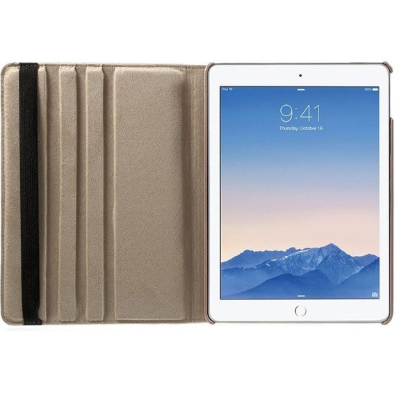 Чехол для iPad Air 2 9.7" 2014 TB330FU 10.95", вращающийся на 360, розовый