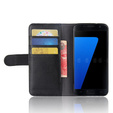 Чохол-книжка для Samsung Galaxy S7, Wallet, чорний