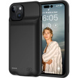 Чехол-аккумулятор 8500 мАч для iPhone 15 Plus, черный