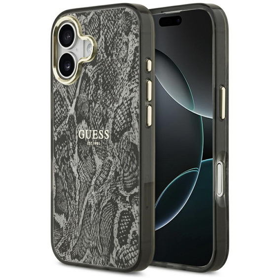 Чохол Guess Python Pattern MagSafe для iPhone 17