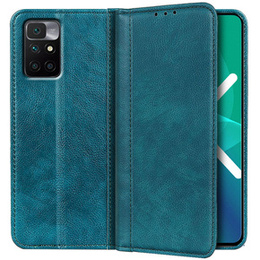 Чoхол до Xiaomi Redmi 10, Wallet Litchi Leather, зелений