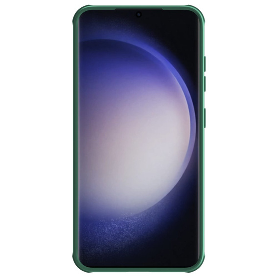 Чохол NILLKIN для Samsung Galaxy S24, Silicone CamShield Case for MagSafe, зелений