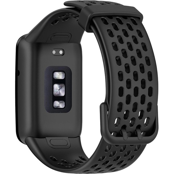 Силиконовый ремешок для Xiaomi Mi Band 7 Pro, Black