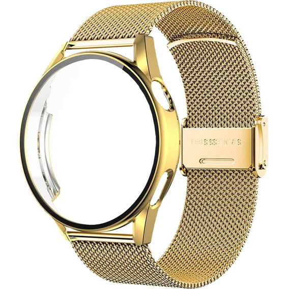 Металический браслет с чехлом для часов Huawei Watch GT 3 42mm, Gold