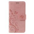 Откидной чехол для Samsung Galaxy J5 2016, Butterfly, розовый