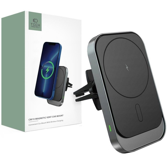 Тримач для телефону в машину Tech-Protect CW19- Black