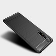Чехол до Sony Xperia 1 II, Carbon, чёрный
