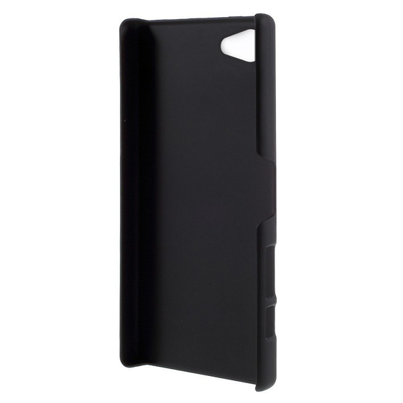 Прорезиненный жесткий чехол для Sony Xperia Z5 Compact - Black
