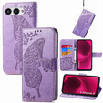 Откидной чехол для T Phone 3 5G, Butterfly, фиолетовый