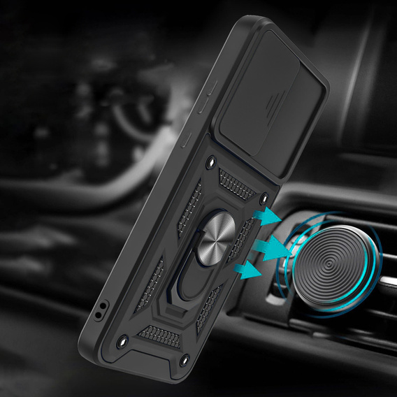 Чохол NOX Camera Slide Xiaomi Poco X7 Pro 5G, CamShield Slide, чорний
