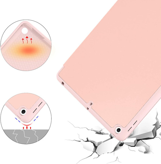 Чехол для IPad 7/8 10.2 2019/2020/2021, Smartcase SC Pen, Rose Gold