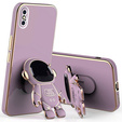 Чoхол до iPhone X / XS, Astronaut, фіолетовий