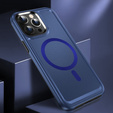 Чехол MagGuard для iPhone 15 Pro Max, MagSafe, синий