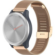 Универсальный миланский браслет 18 мм, розовый rose gold
