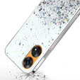 Чехол до Oppo Reno8 T, Glittery, прозрачный