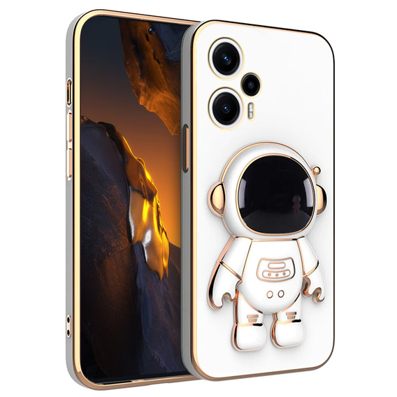Чoхол до Xiaomi Poco F5, Astronaut, білий