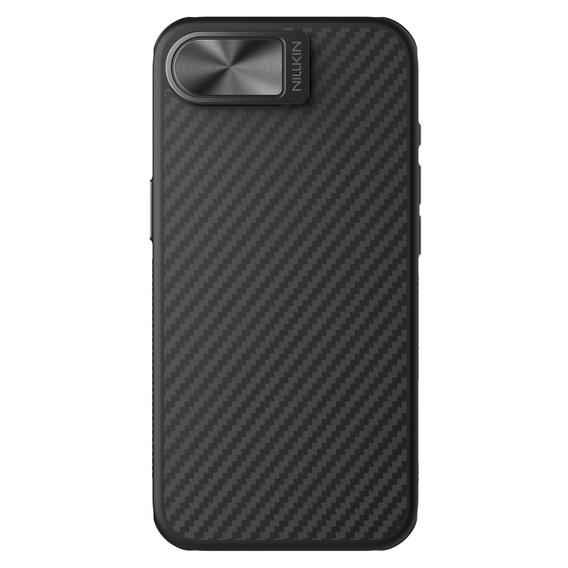 Чехол для iPhone 16e, бронированный Nillkin, Carboprof Case, для Magsafe, чёрный