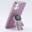 Чoхол до Motorola Moto G84 5G, Astronaut, фіолетовий