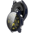 Чехол 2 в 1 + закаленное стекло для Huawei Watch GT 4 46mm, темно-синий