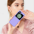 Силиконовый чехол для Samsung Galaxy Z Flip5 5G, фиолетовый