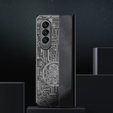 Чохол для Samsung Galaxy Z Fold 5 5G, Mechanical Legend, чорний