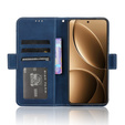 Откидной чехол для Xiaomi Poco F7 Pro, Card Slot, темно-синий