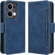 Футляр з клапаном для Oppo Reno 13, Card Slot, темно-синій