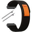 Ремешок Nylon до Samsung Galaxy Watch Active 22mm, Black