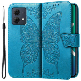 Чохол-книжка для Motorola Moto G84, Butterfly, м'яти