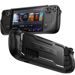 Чoхол до Steam Deck, SPIGEN, Rugged Armor, Black